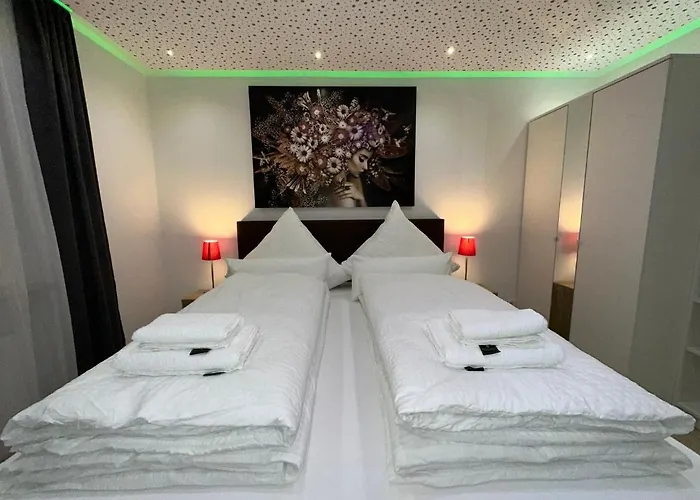 Appartement Modern Neuburg D - - 2 Zimmer, Parkplatz, Balkon, Wi-fi, 2 Tv, Dusche, Kueche *